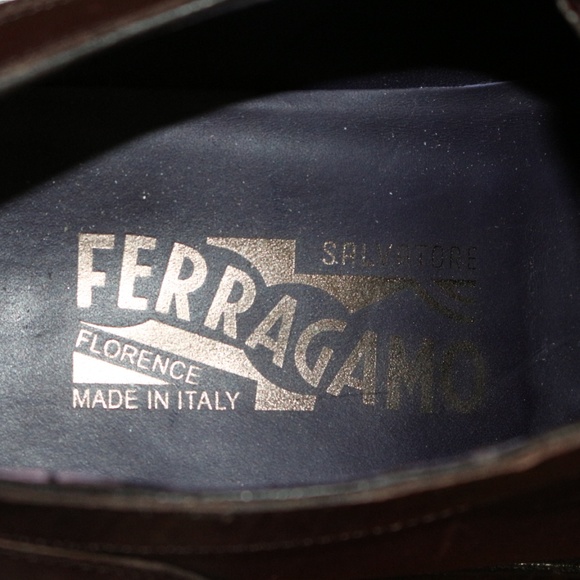 Salvatore Ferragamo Men\'s Brown Leather Oxford main image 7
